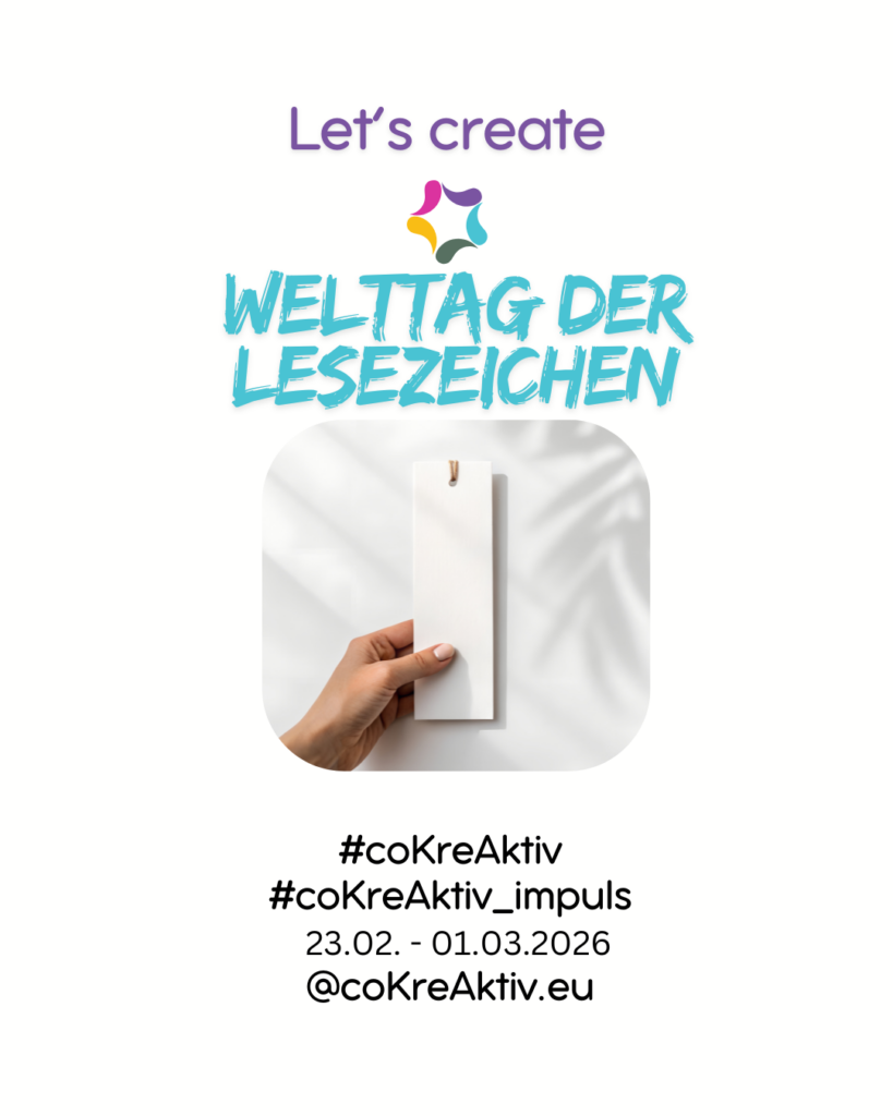 Wochenimpuls: Welttag des Lesezeichens